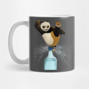 Bottle Cap Challenge Bottle Panda T-Shirt Mug